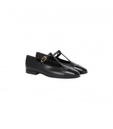 женские балетки внесезонные EKONIKA PREMIUM PM00699CN-04-BLACK-25W