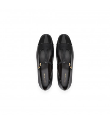 женские балетки внесезонные EKONIKA PREMIUM PM00699CN-04-BLACK-25W